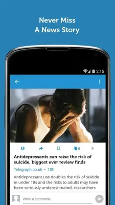 Health News - Newsfusion android App screenshot 1