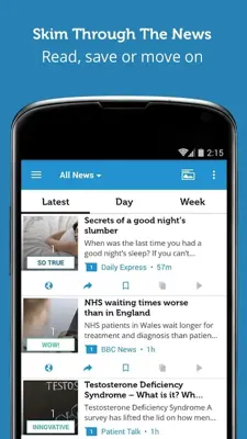 Health News - Newsfusion android App screenshot 2